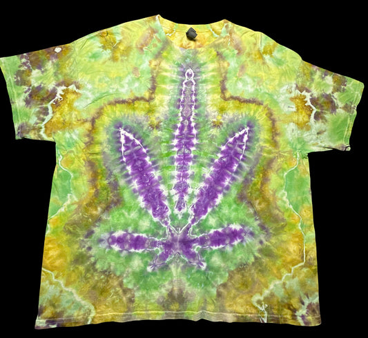 2XL Psychedelic Cannabis Core Tee