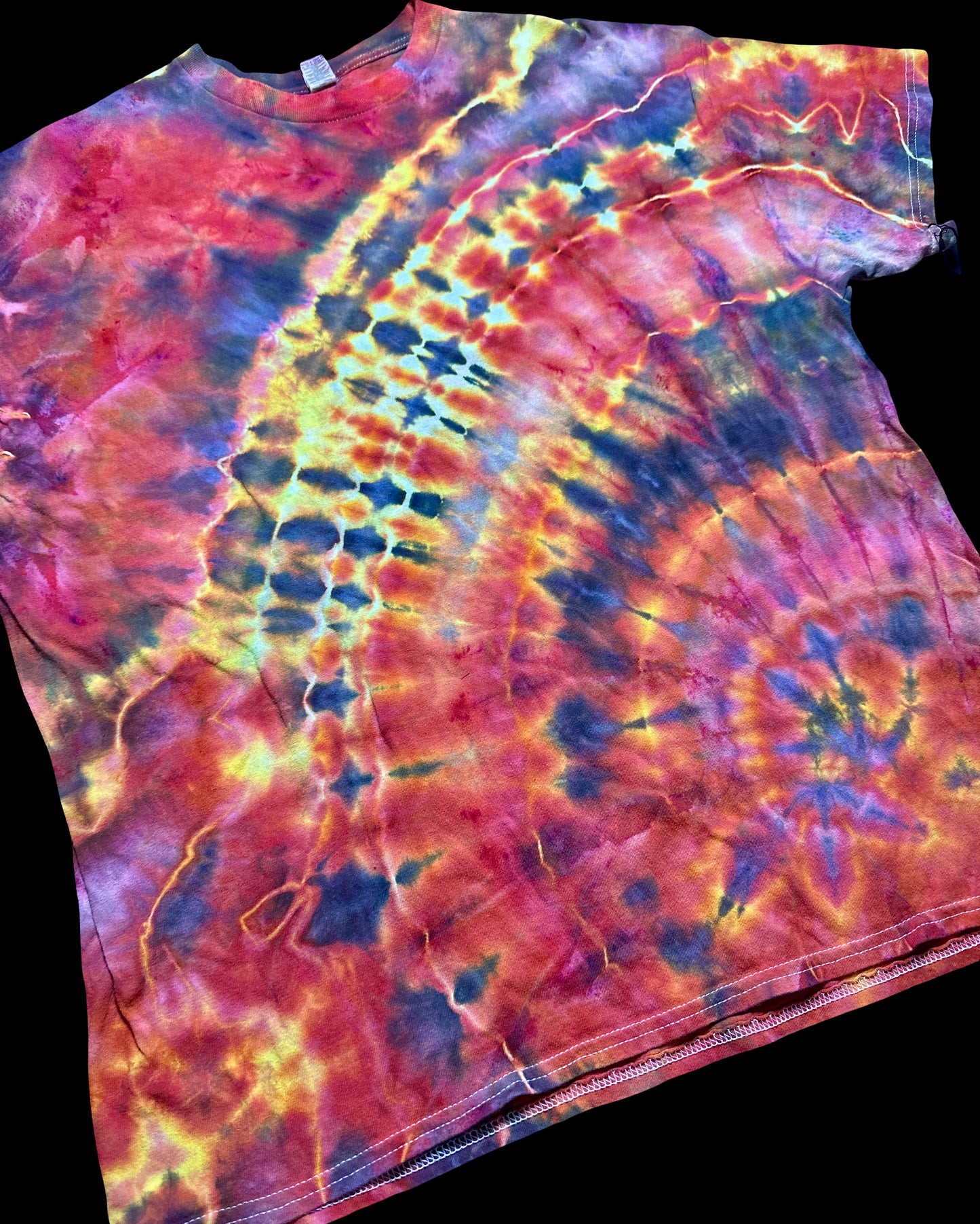 XL Lava Storm Spiral Tee