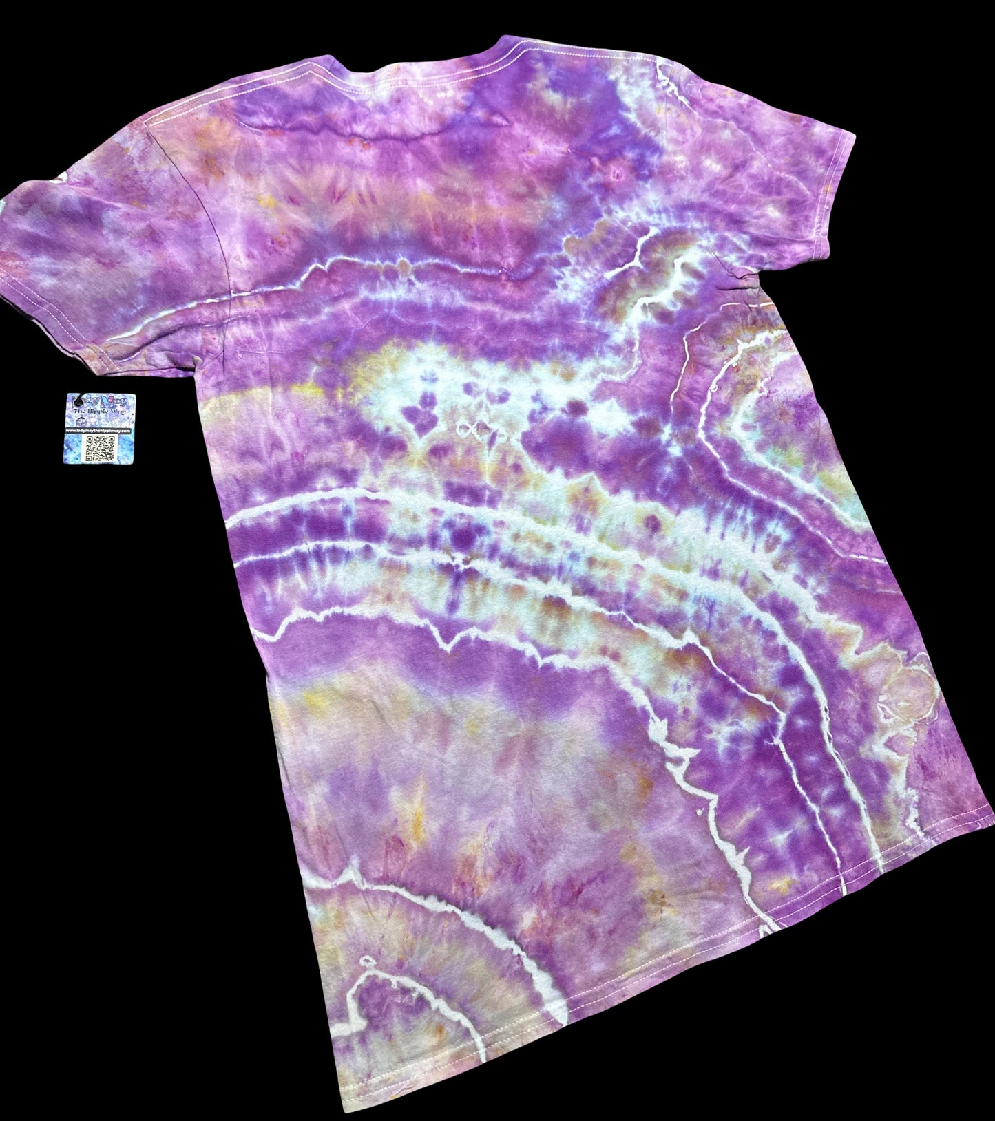 Medium Amethyst Agate Vein Tee