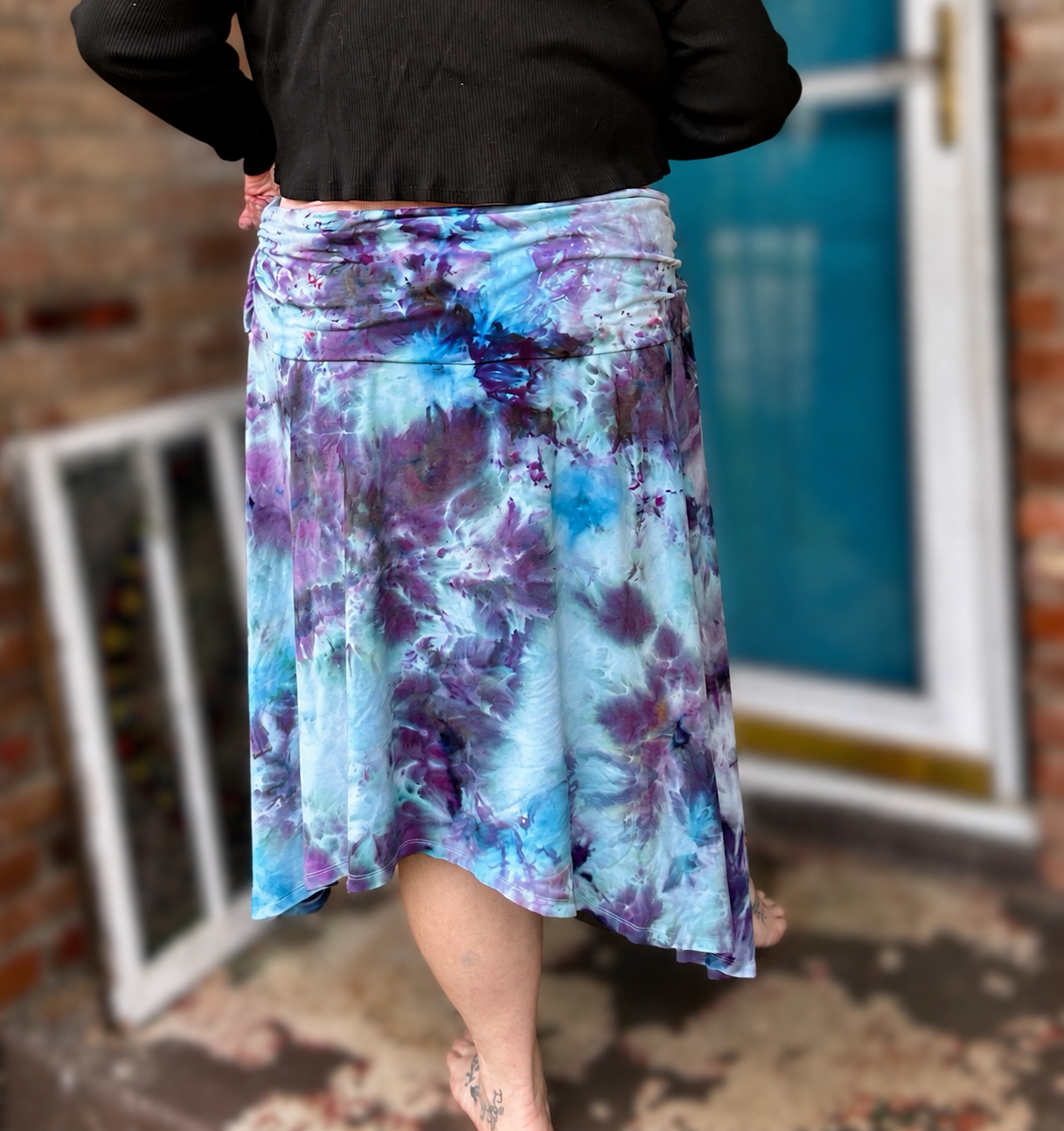 4X Dreamy Nights Asymmetrical Skirt