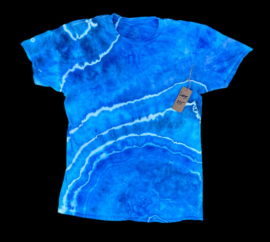 Large Blue Geode Tee🔷