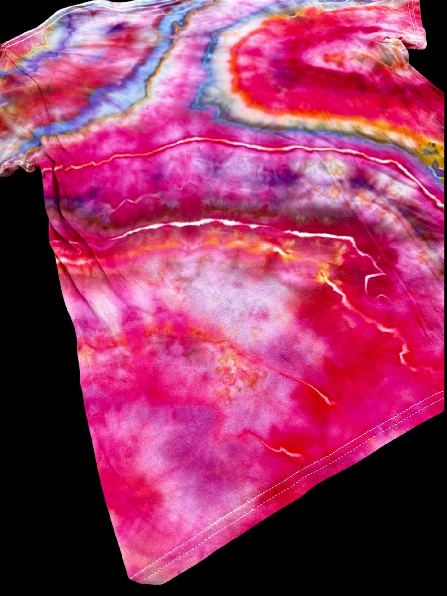 Large Trippy Rainbow Melt Tee