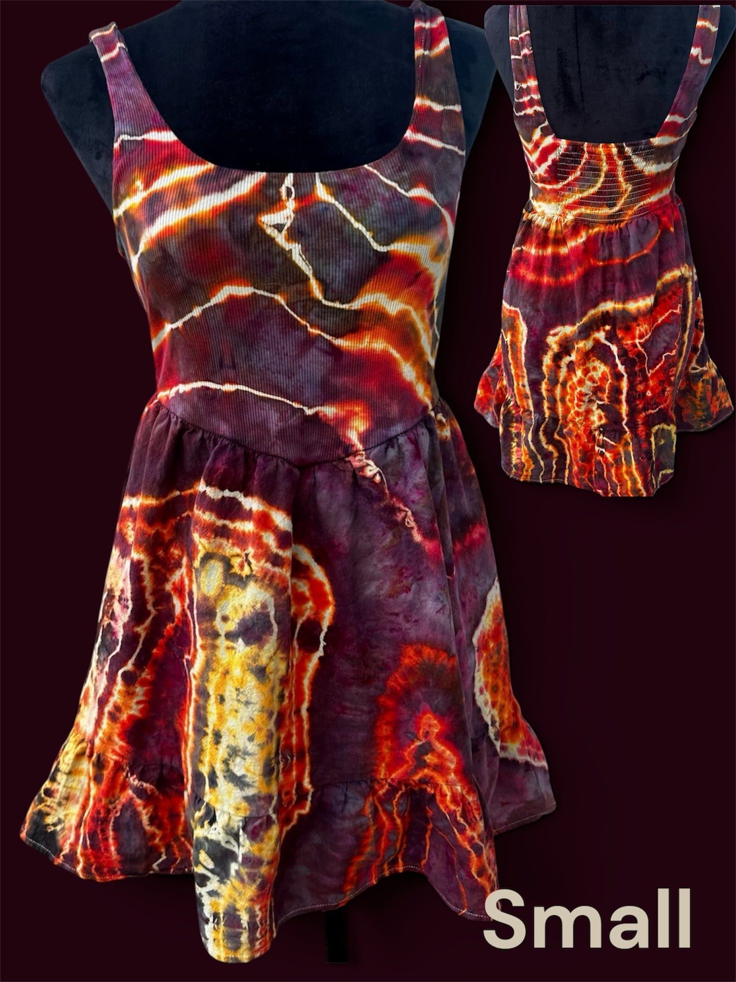 Small Phoenix Fire Mini Dress