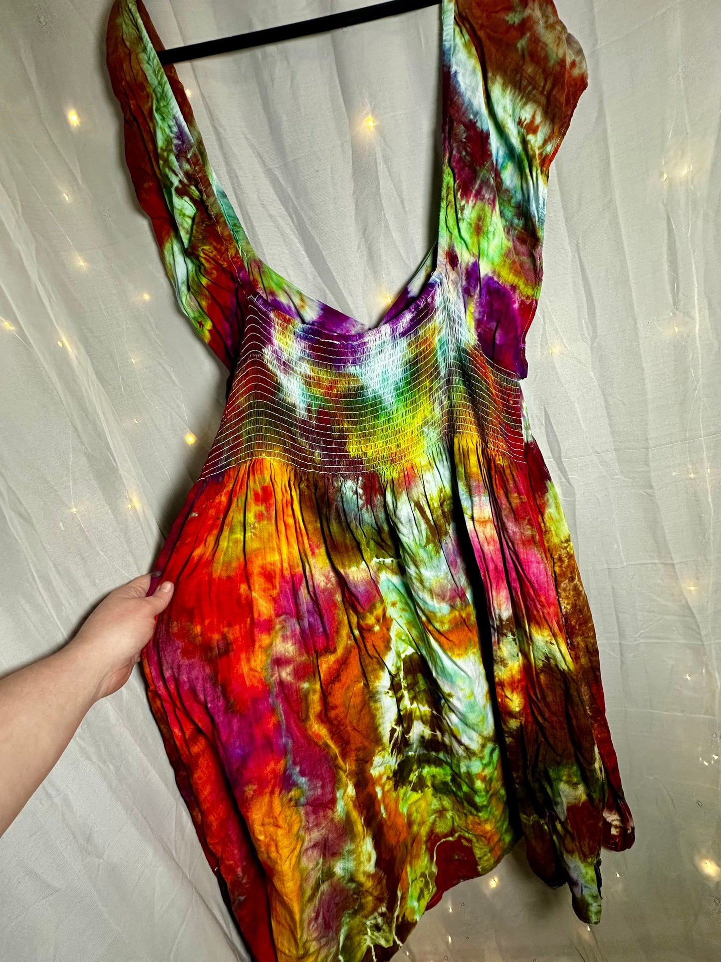 3X Firelight Meadow MIDI Dress