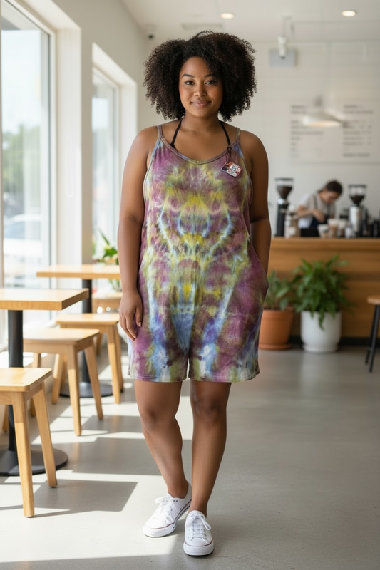 XXL Grunge Garden Pixie Romper