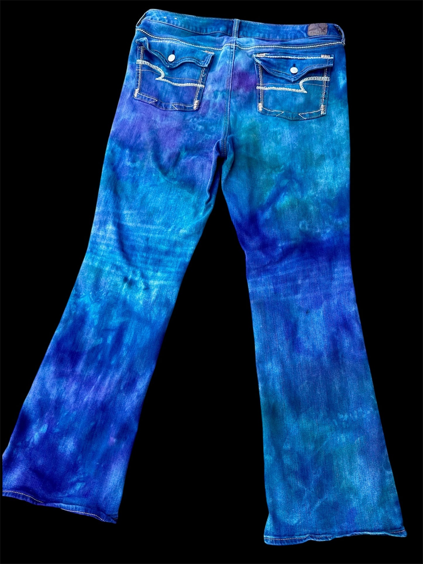 Celestial Tide AE Vintage Bootcut Jeans-Upcycle