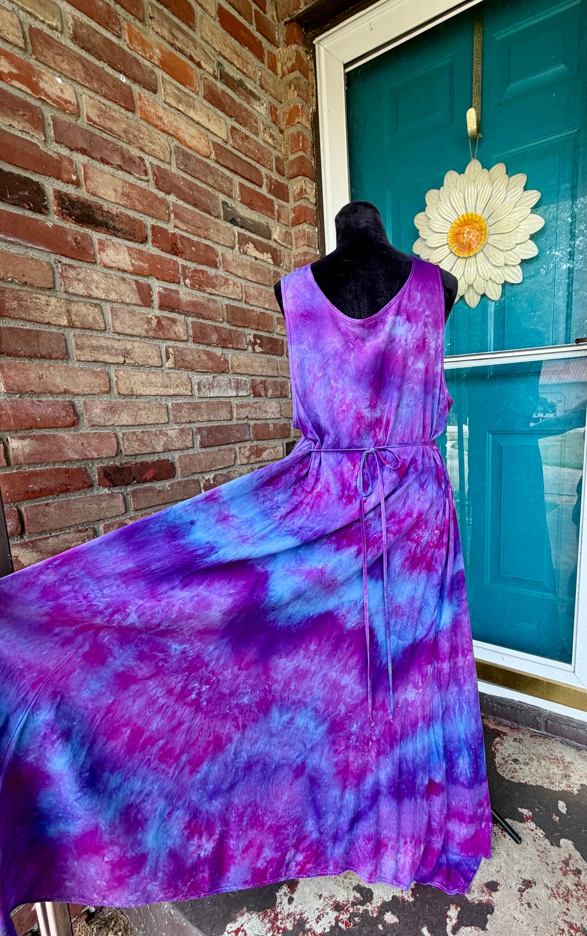 XL Amethyst Aurora Asymmetrical Dress