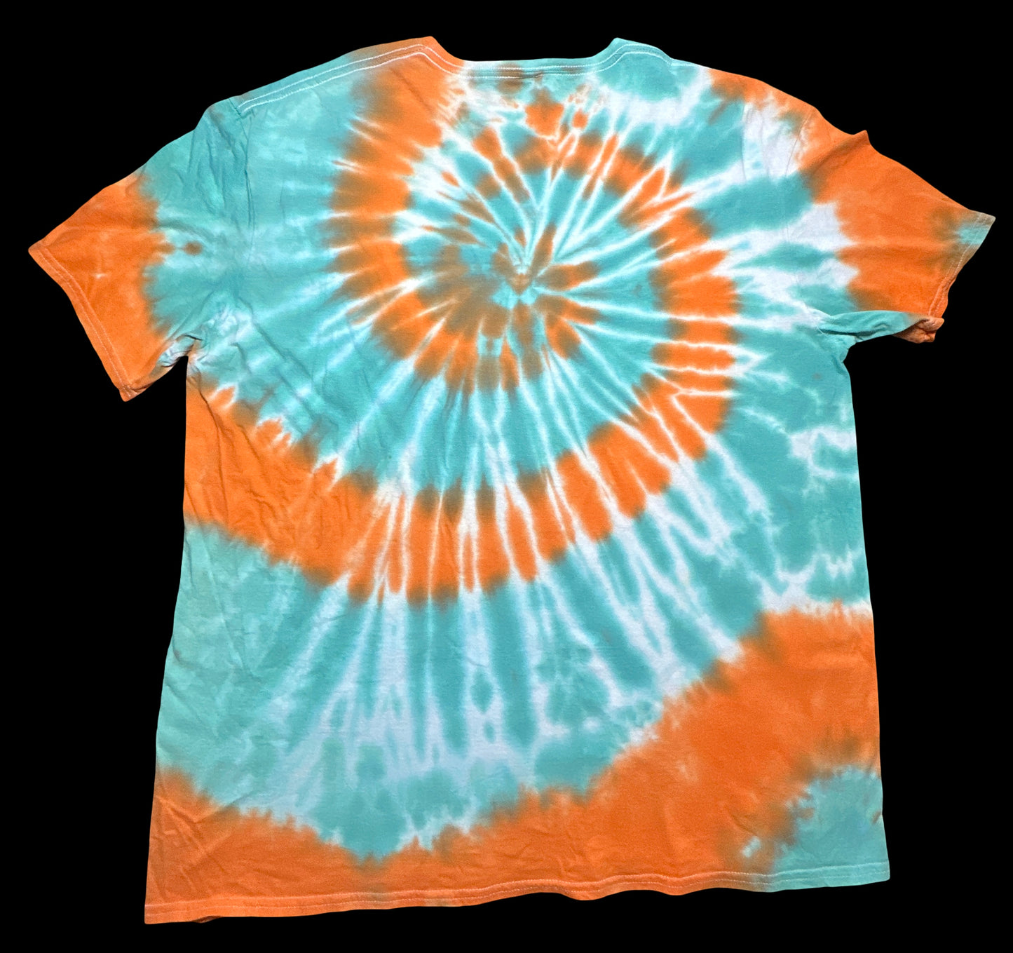 2XL Orange Crush Wave Tee