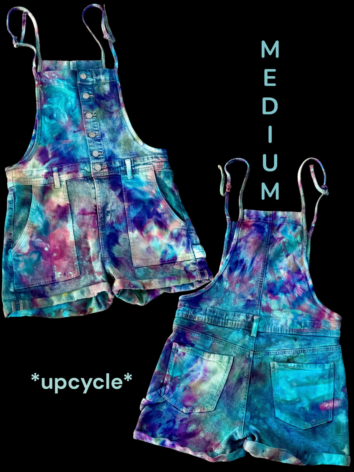 Medium Pschedelic Tidal Wave Shortall