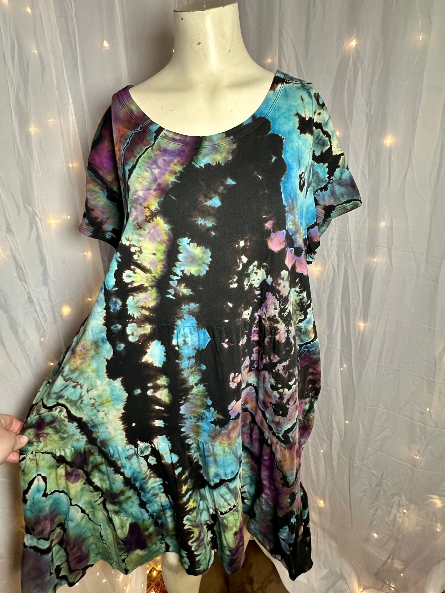 XXL Mystic Reef T-shirt Dress