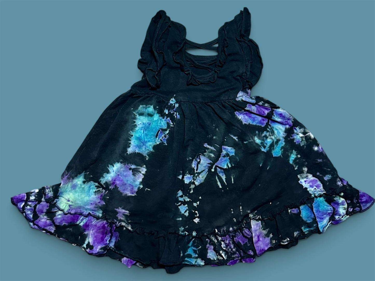 3-4 YO Midnight Orchid Dress