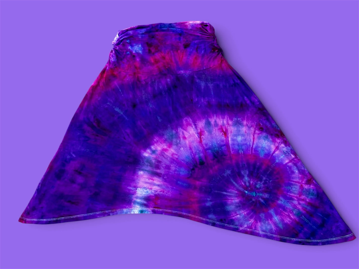 Medium Stardust Tide Asymmetrical Midi Skirt