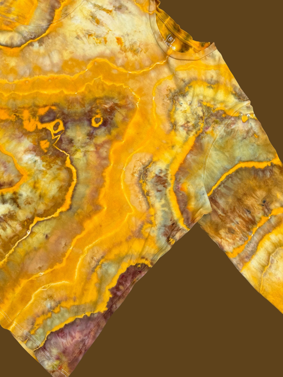 3XL Golden Citrine Long Sleeve Tee