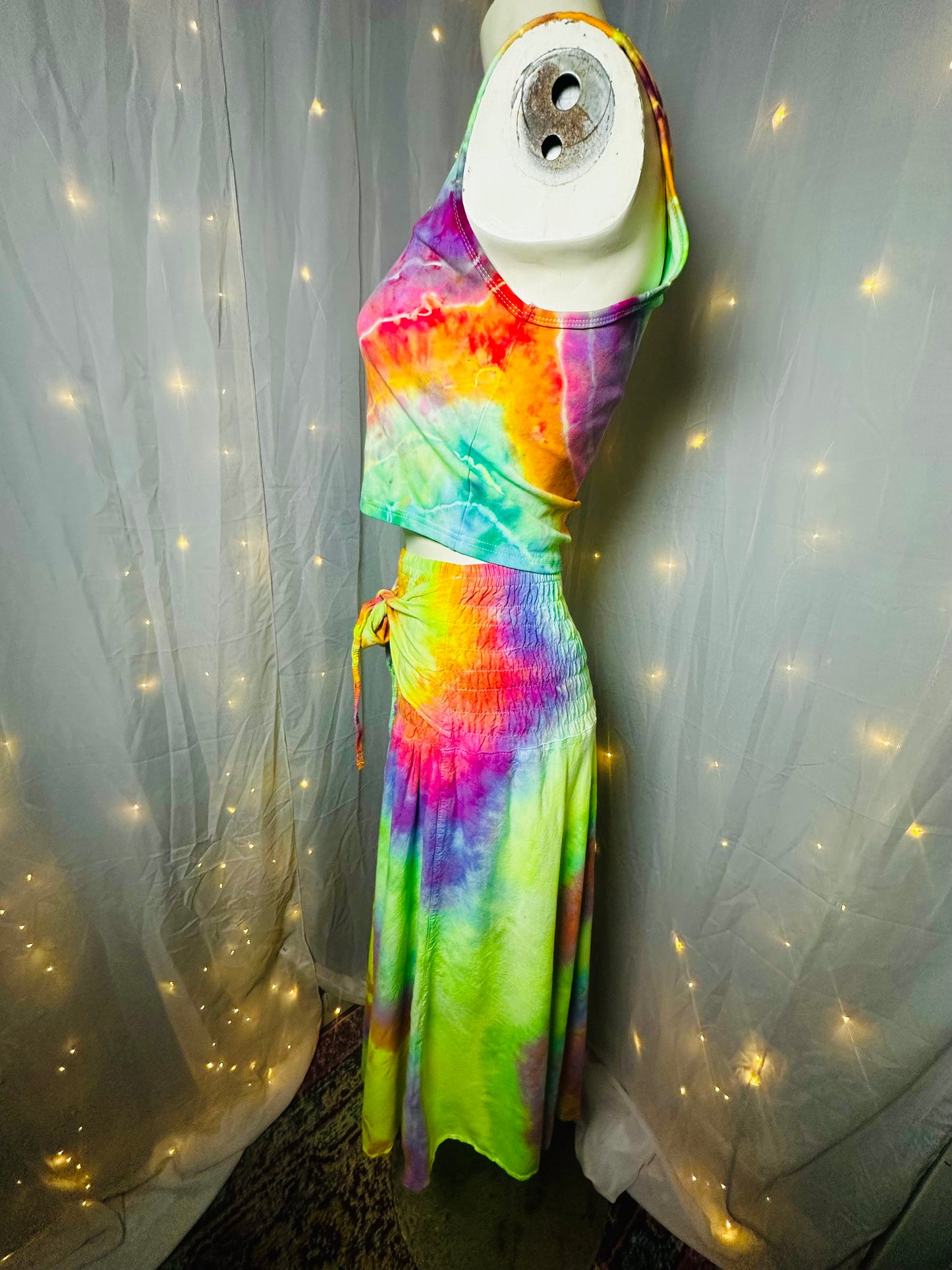 OS High Voltage Rainbow Convertible Set *UV REACTIVE*