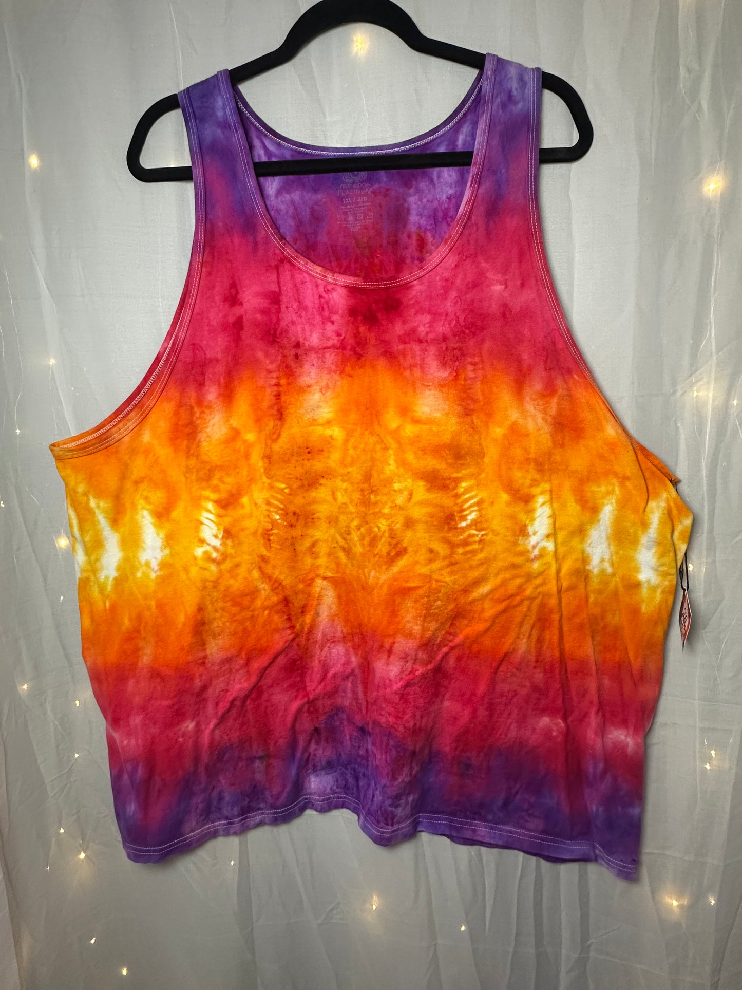 2XL Sunset Blaze Tank Top
