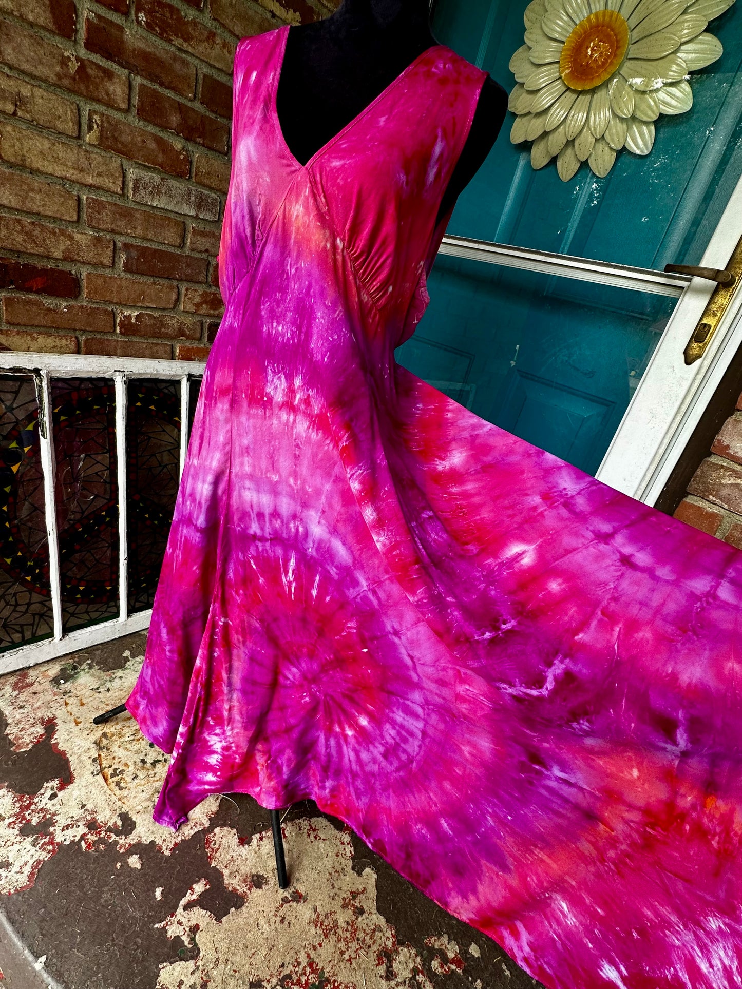 XL Wild Rose Gypsy Dress