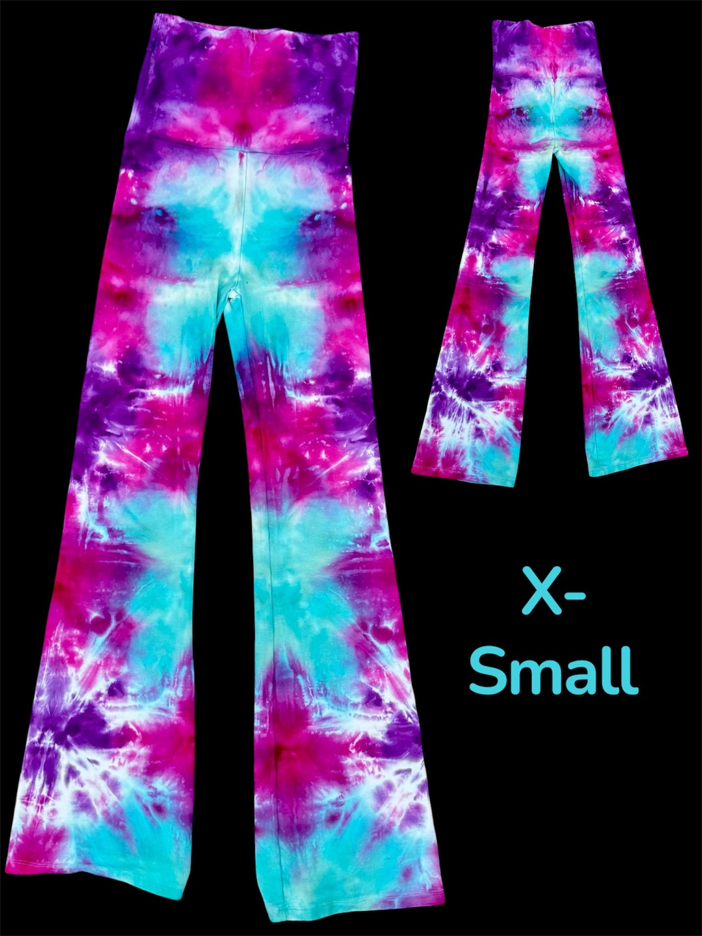 X-Small Cotton Candy Cosmos Yoga Pants