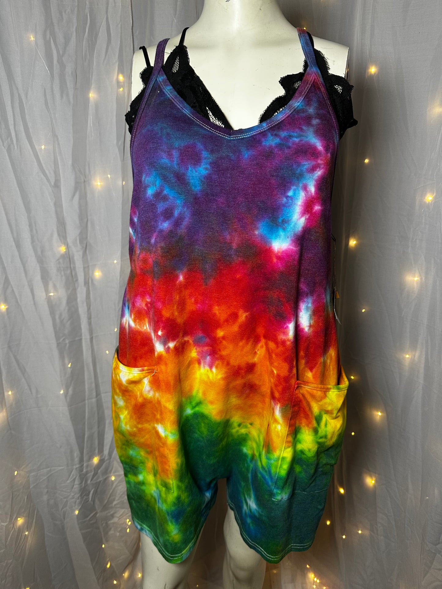 Medium Rainbow Revival Romper