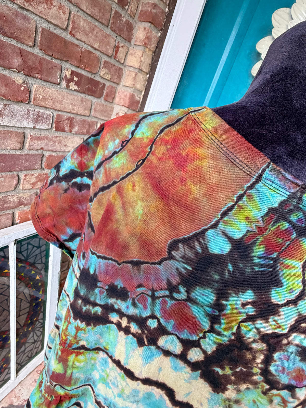 XXL Autumn Aurora T-Shirt Dress
