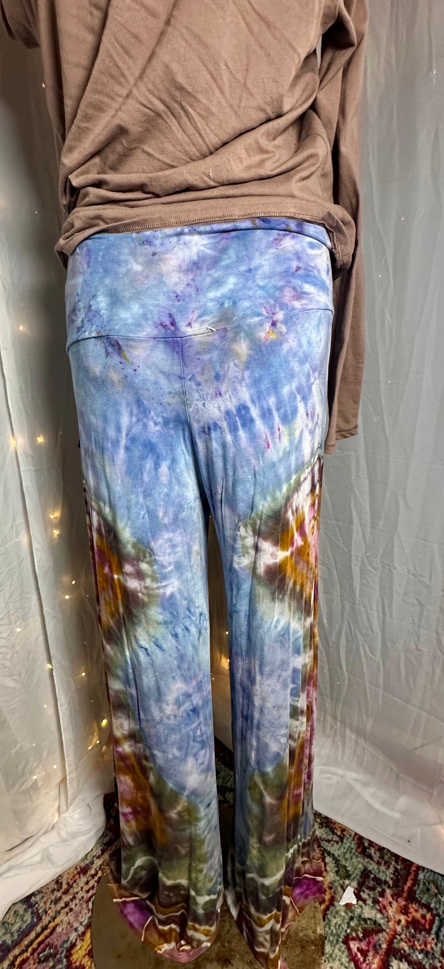XL Sedona Sunrise Palazzo Yoga Pants