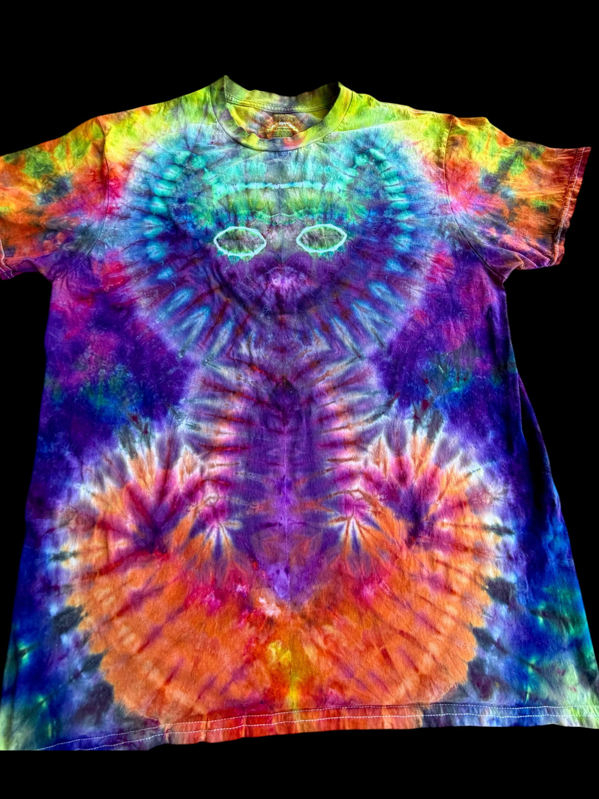 XL Psychedelic Purrfection – Purrfectly Cheeky Kitty Tee