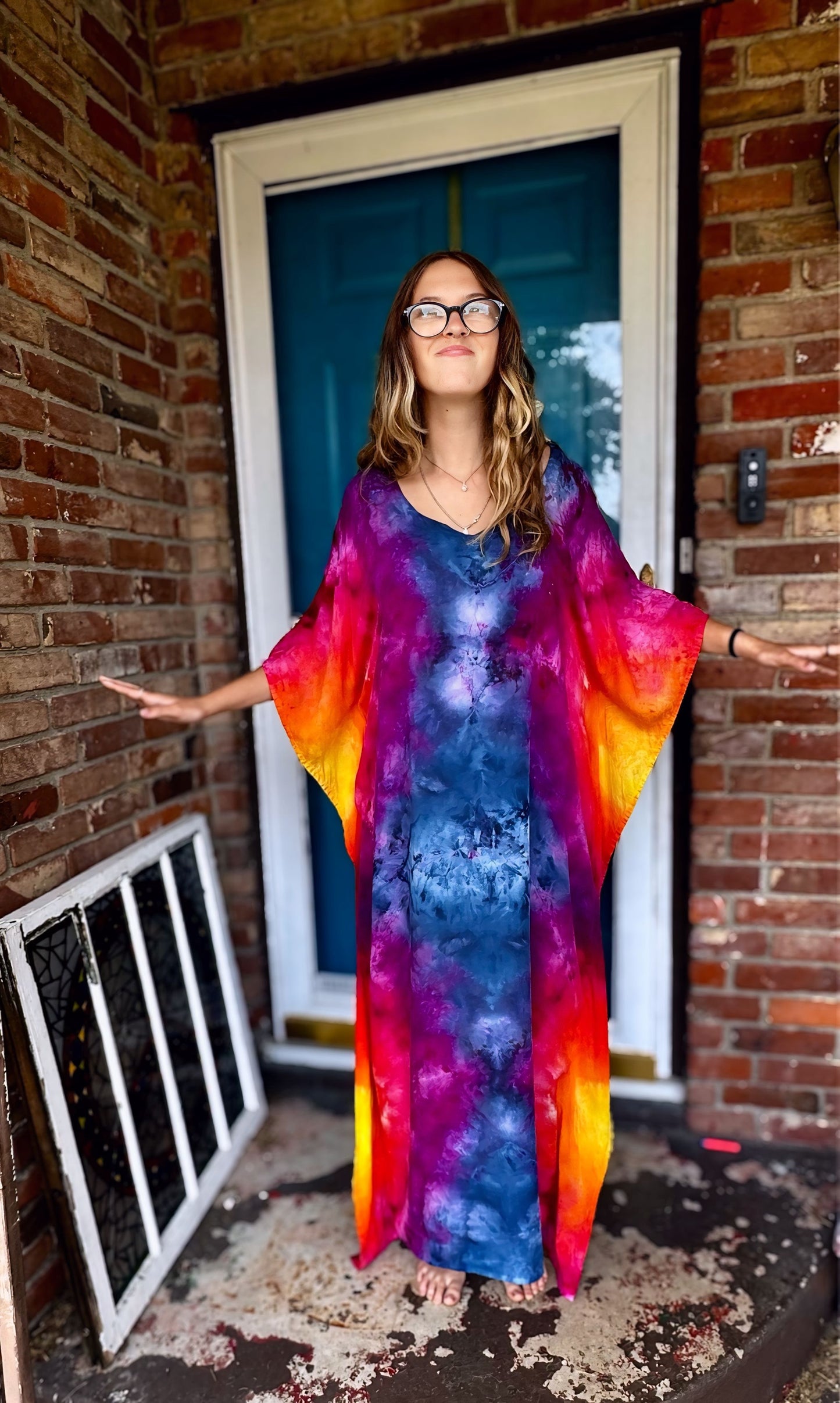One Size Sunset Dreams Kaftan