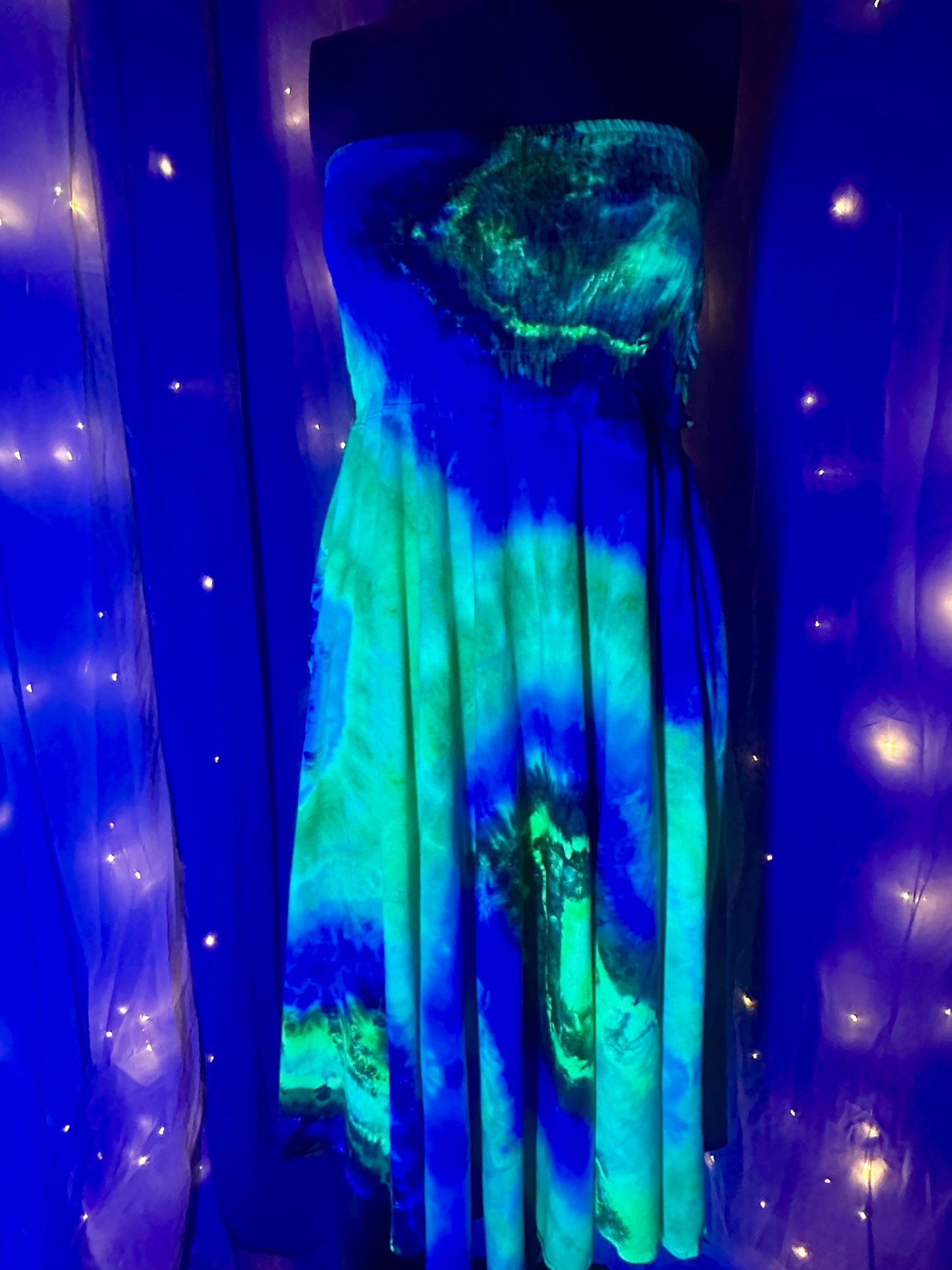 OS High Voltage Rainbow Convertible Set *UV REACTIVE*