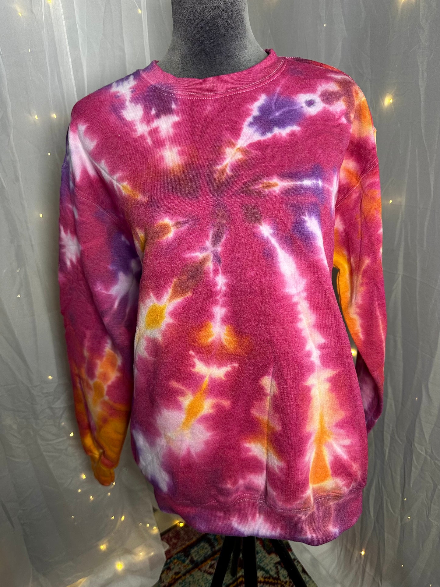 Medium Sunset Sorbet Tie-dye Sweatshirt