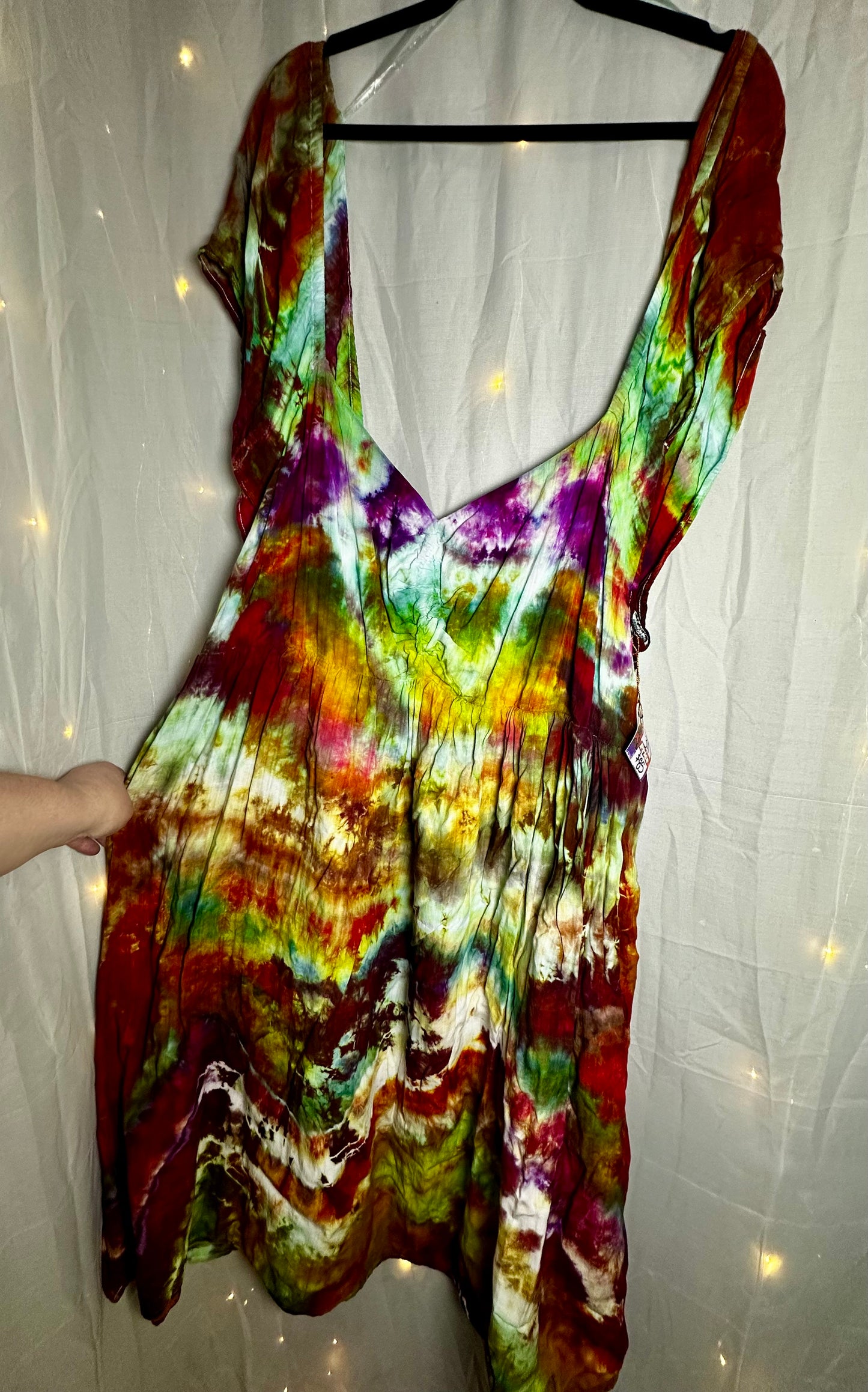 3X Firelight Meadow MIDI Dress