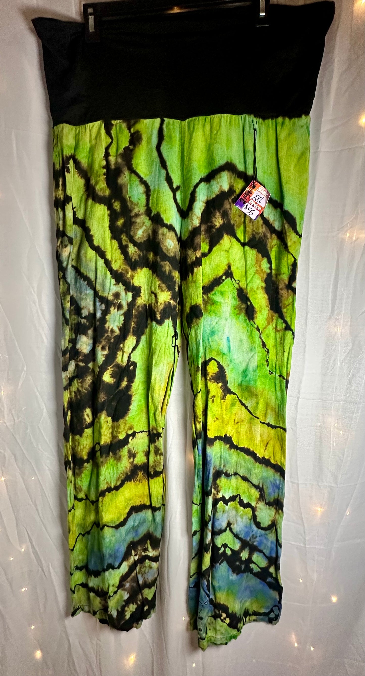 XXL Electric Moss Relaxed Fit Comfy Pants