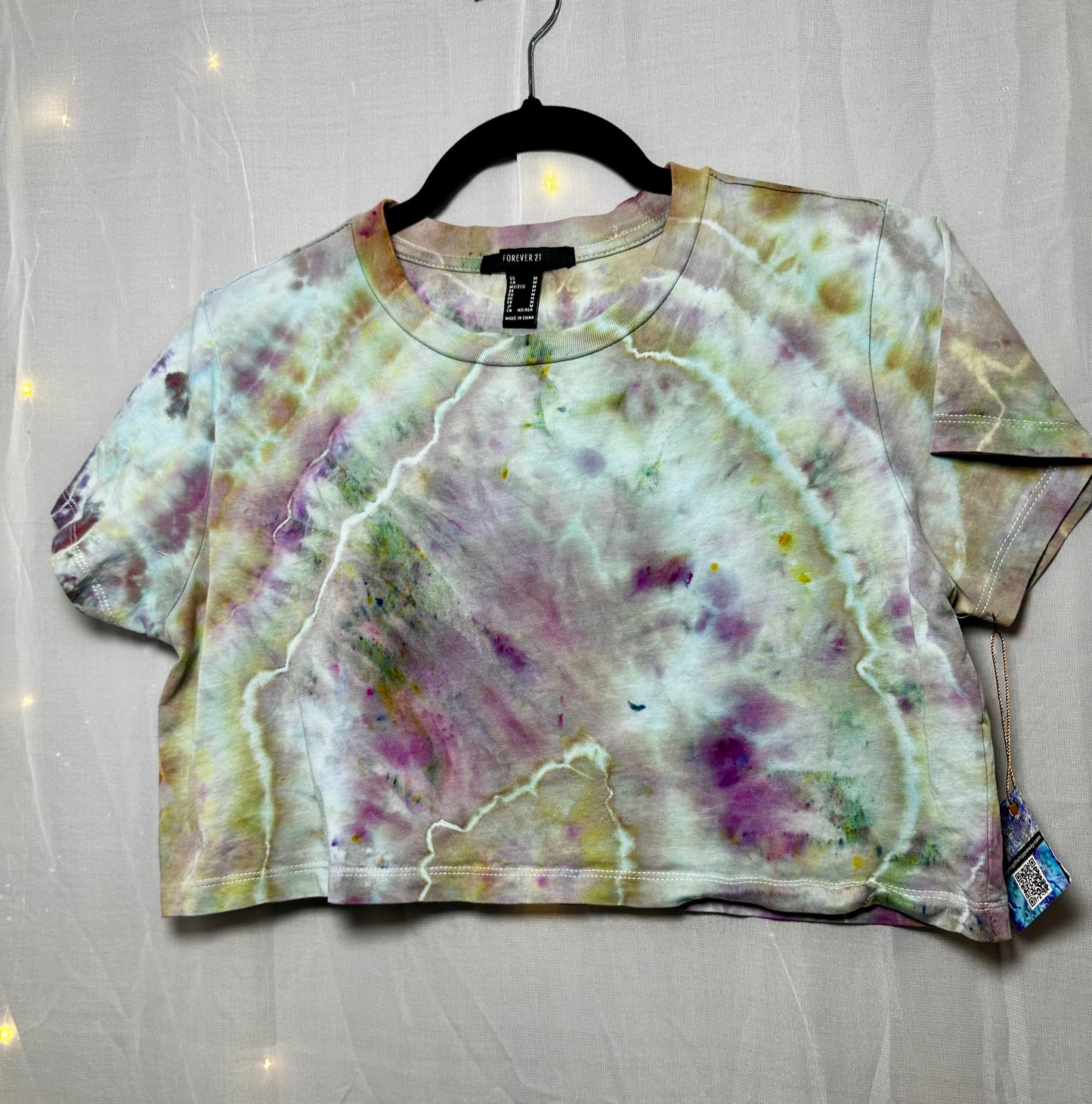 Medium Opal Geode Crop Top