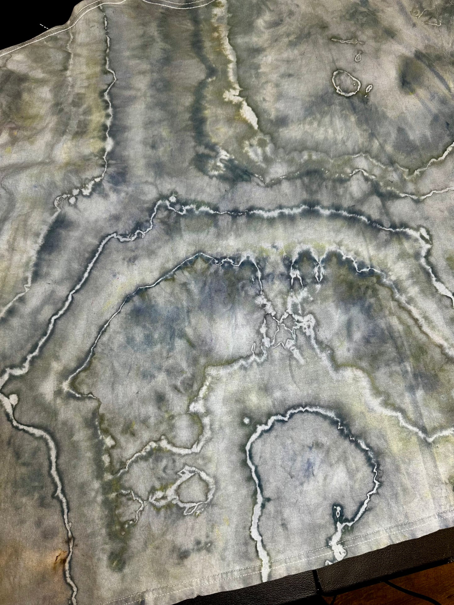 5XL Stone Echo Tie-Dye Tee
