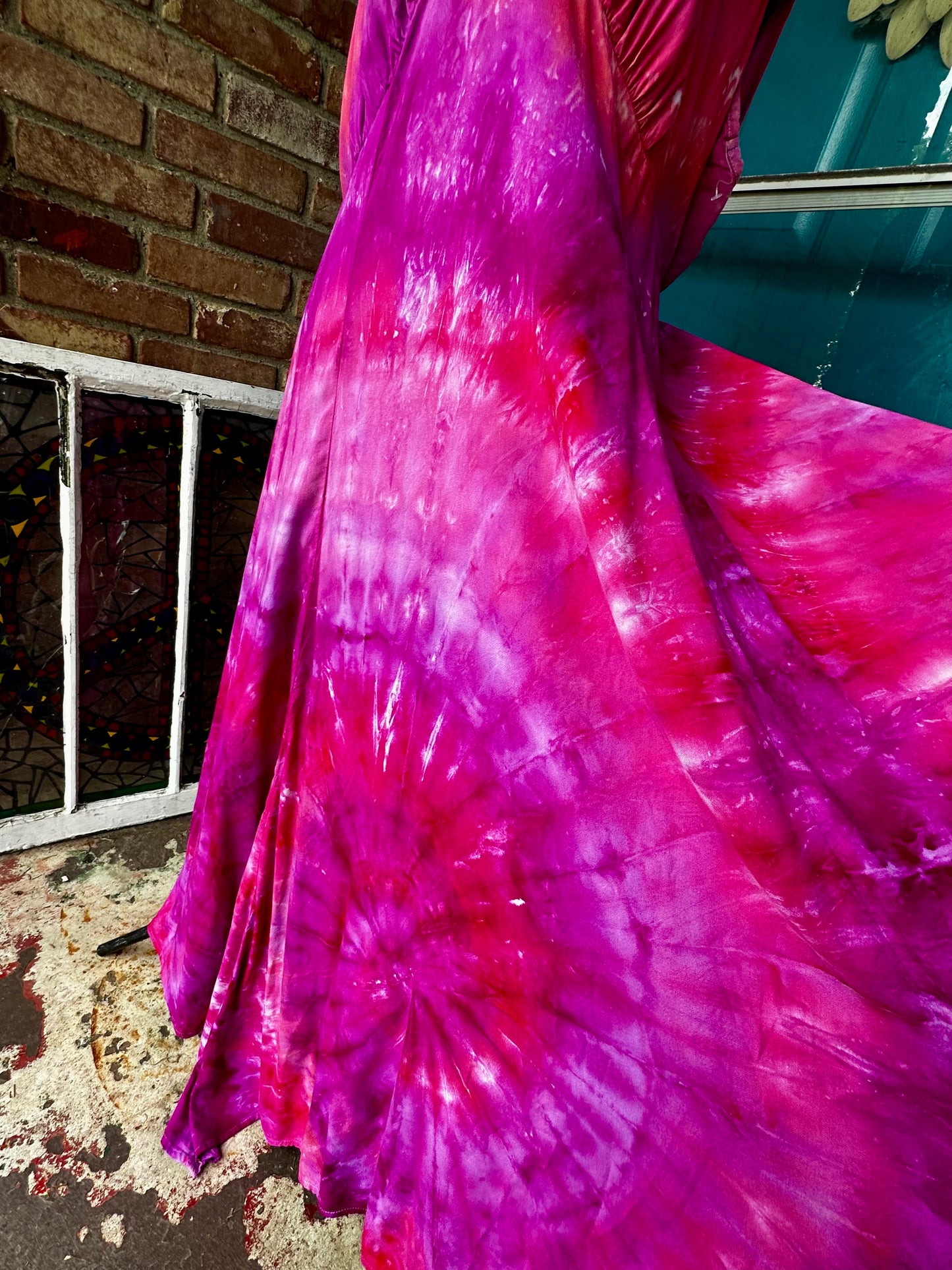 XL Wild Rose Gypsy Dress