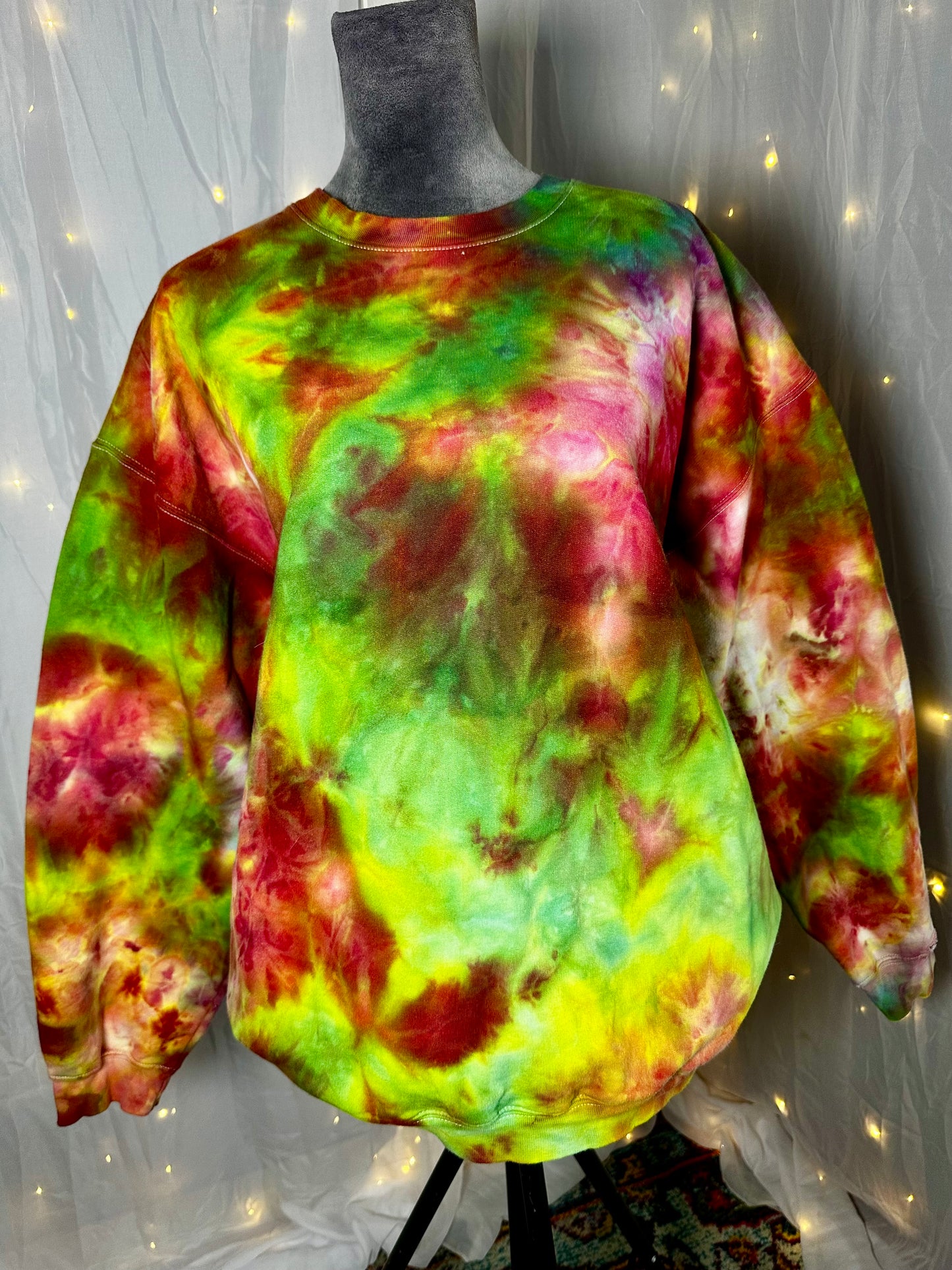 XL Poison Apple Grove Crewneck Sweatshirt *Damaged sold as is*