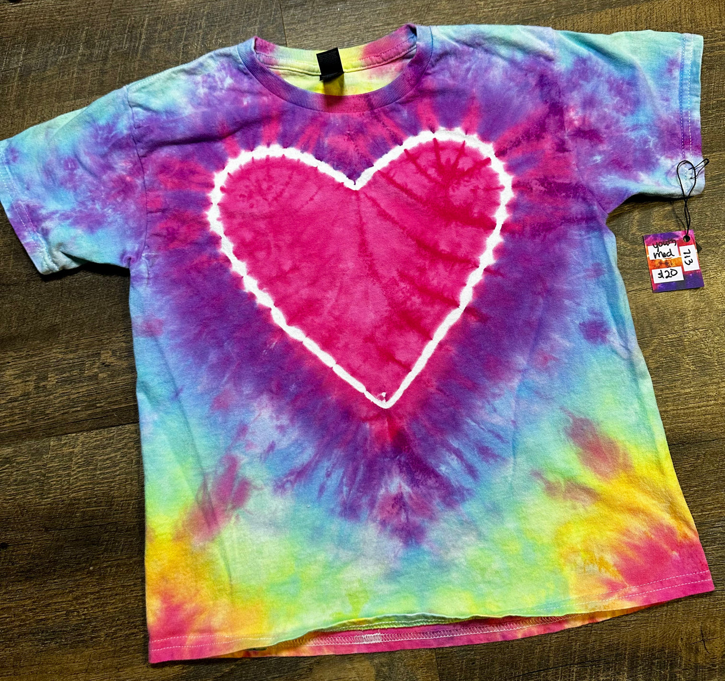 Youth Medium Dreamy Pastels Love Tee