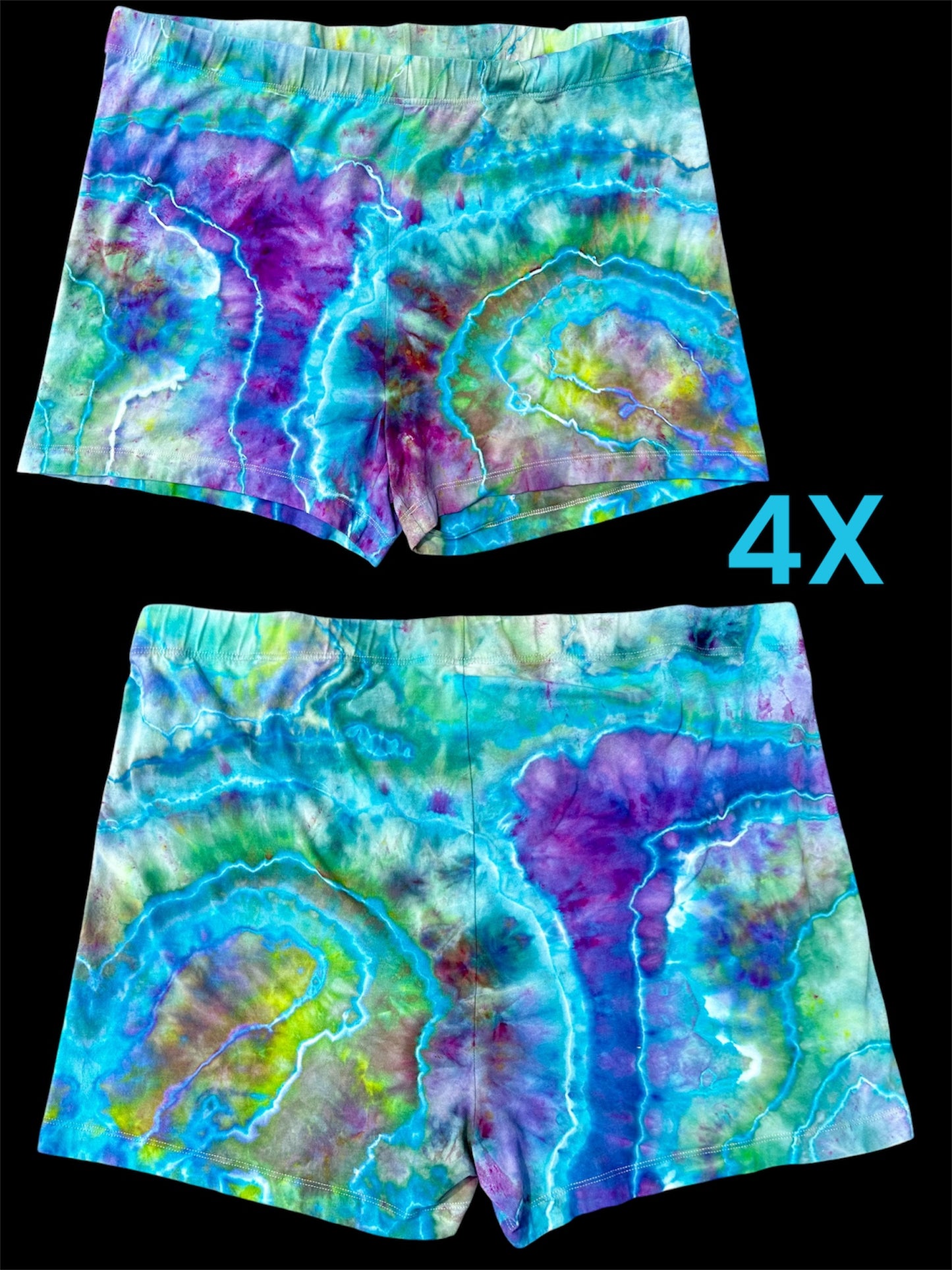4X Prismatic Current Biker Shorts
