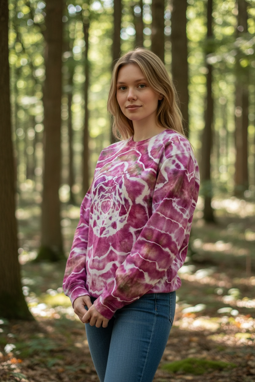 Small Mandala Long Sleve T-shirt