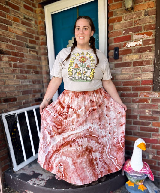 2X Bohemian Rose Dream Skirt