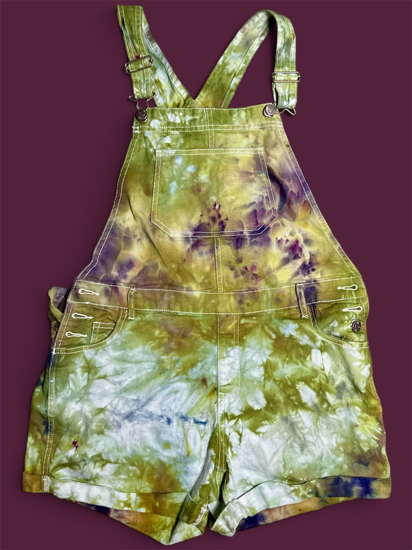 Youth XL Forest Floor Girl Shortall