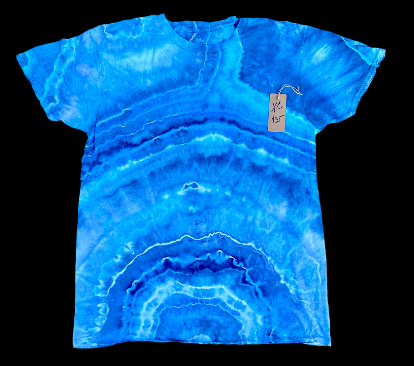 XL Blue Geode Tee 🔷