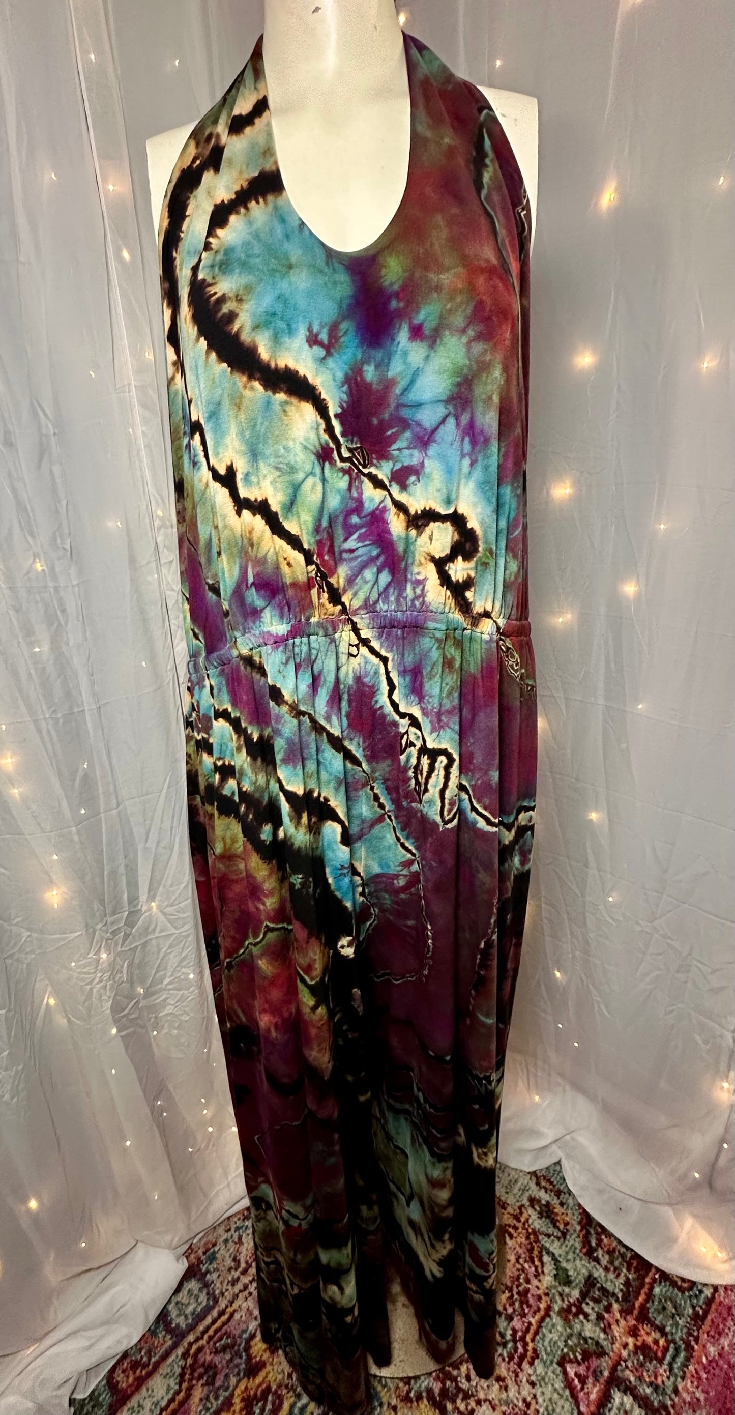 2X Galactic Geode Halter Jumper