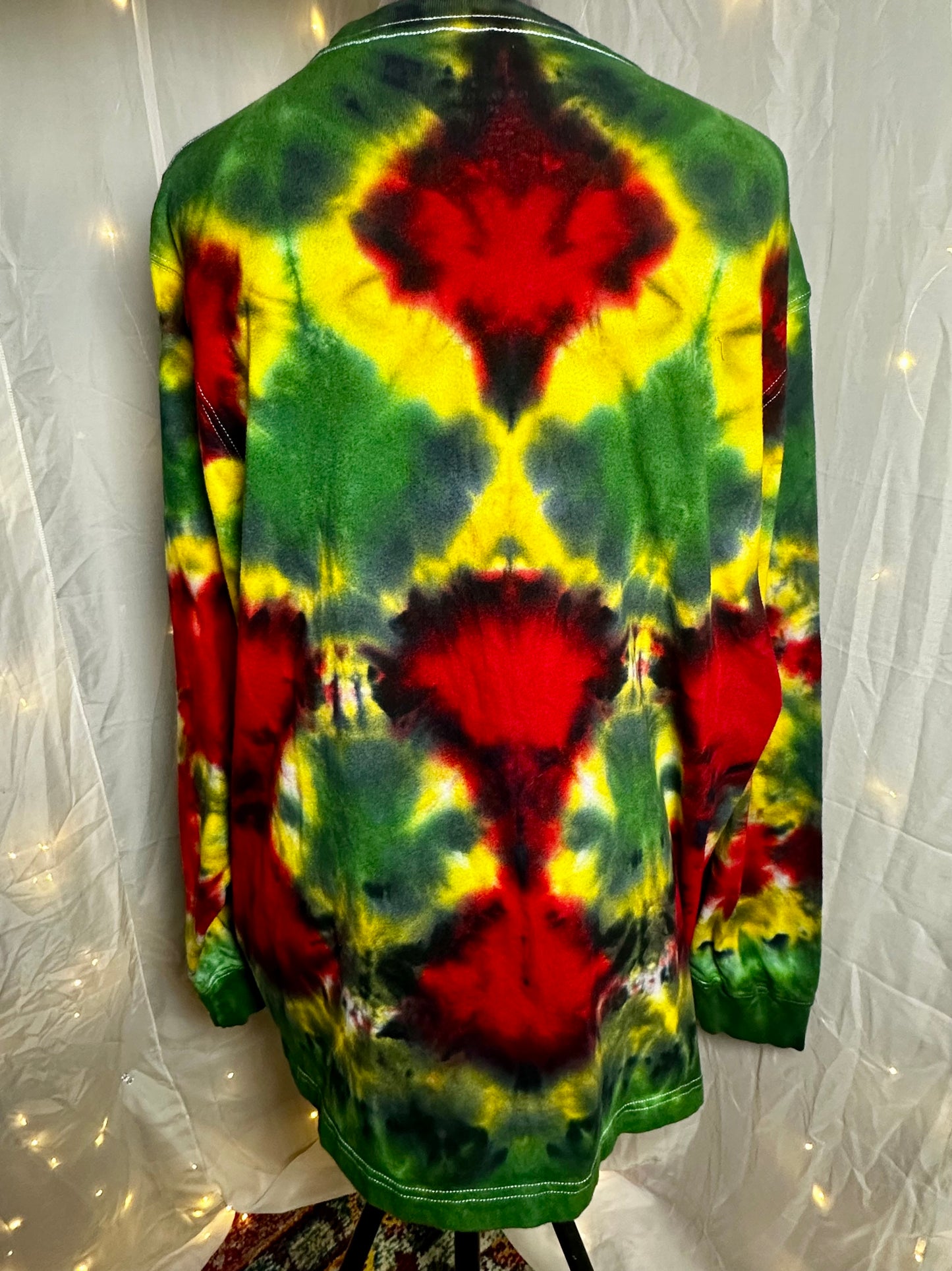 2XL Rasta Roots Revival Long Sleeve T-Shirt