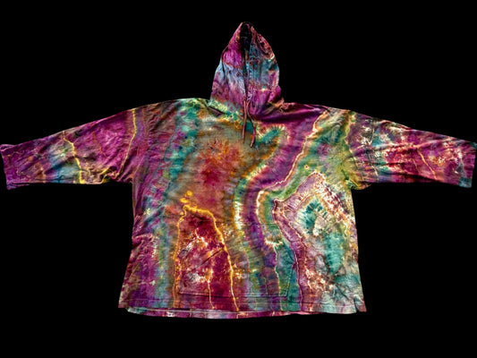 5XL Enchanted Autumn Hooded Long Sleeve Tee
