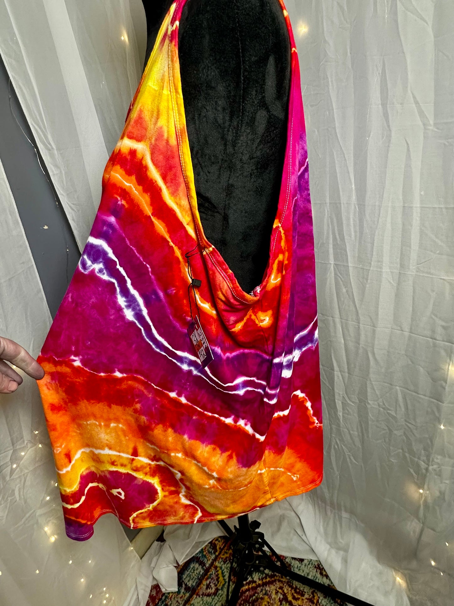 3X Sangaria Sunset Flowy Tank Top