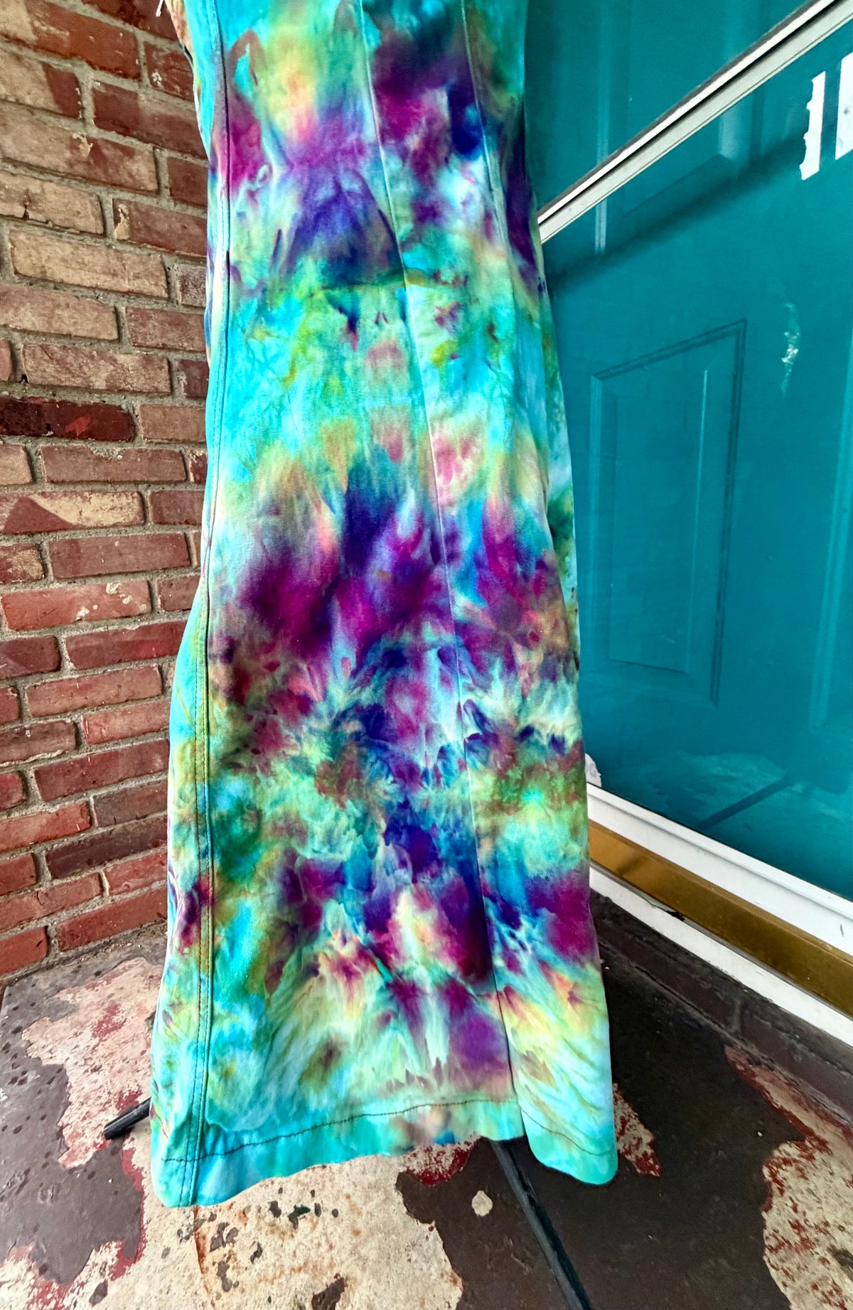 XL Mermaid Moonlight Denim Midi Dress