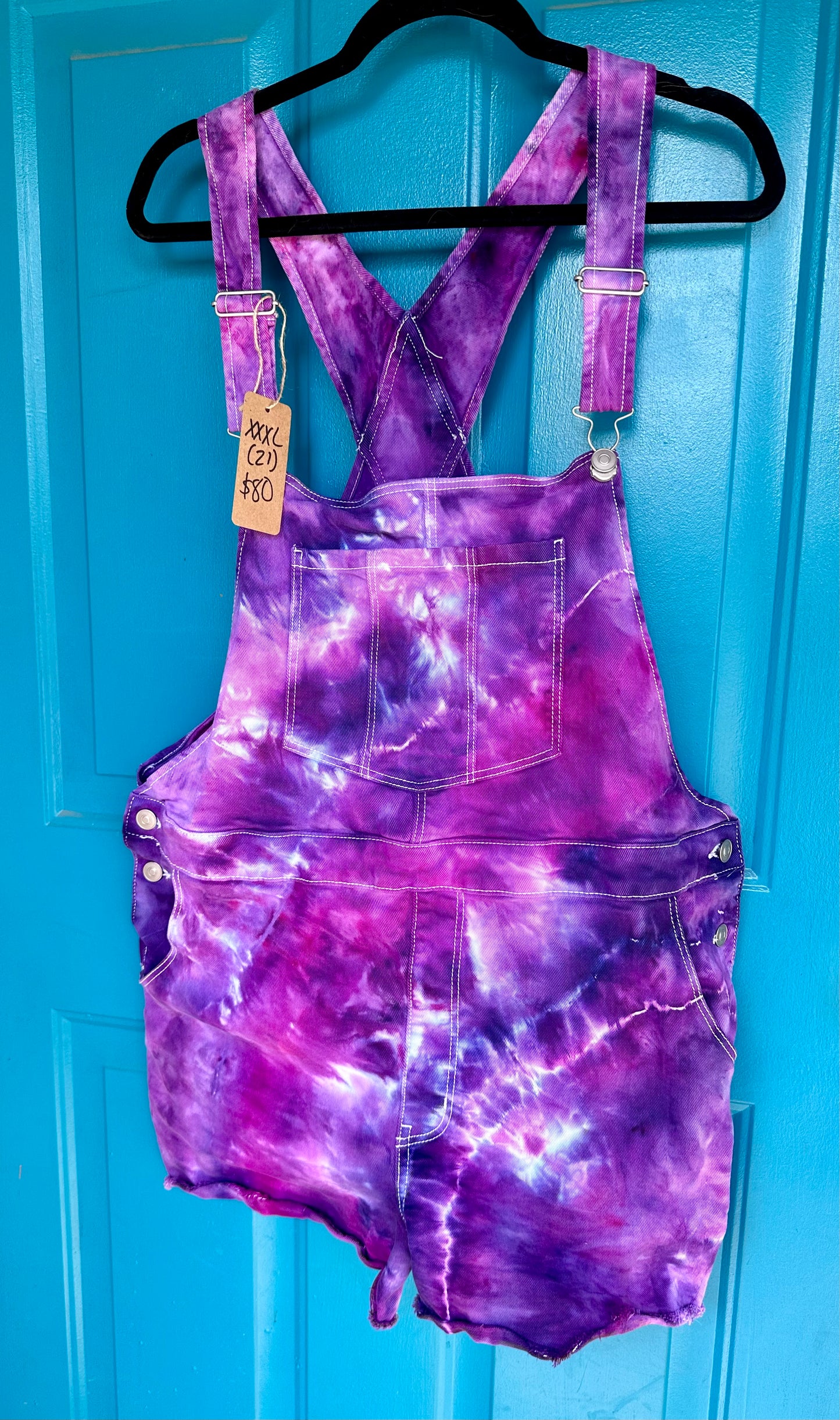 XXXL Violet Dreams Shortall Bibs💜