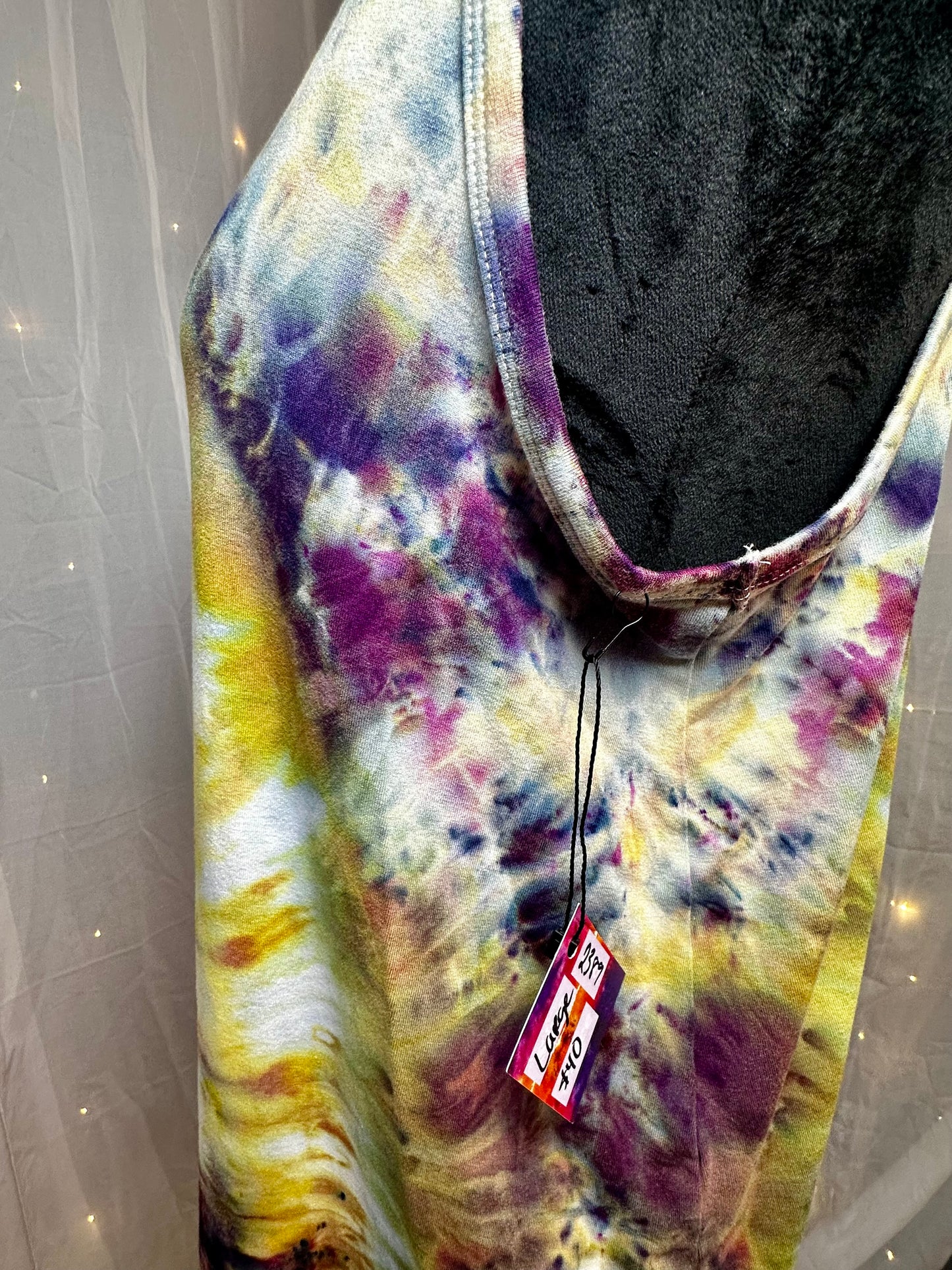 Large Moss & Honey Marble Tank Top