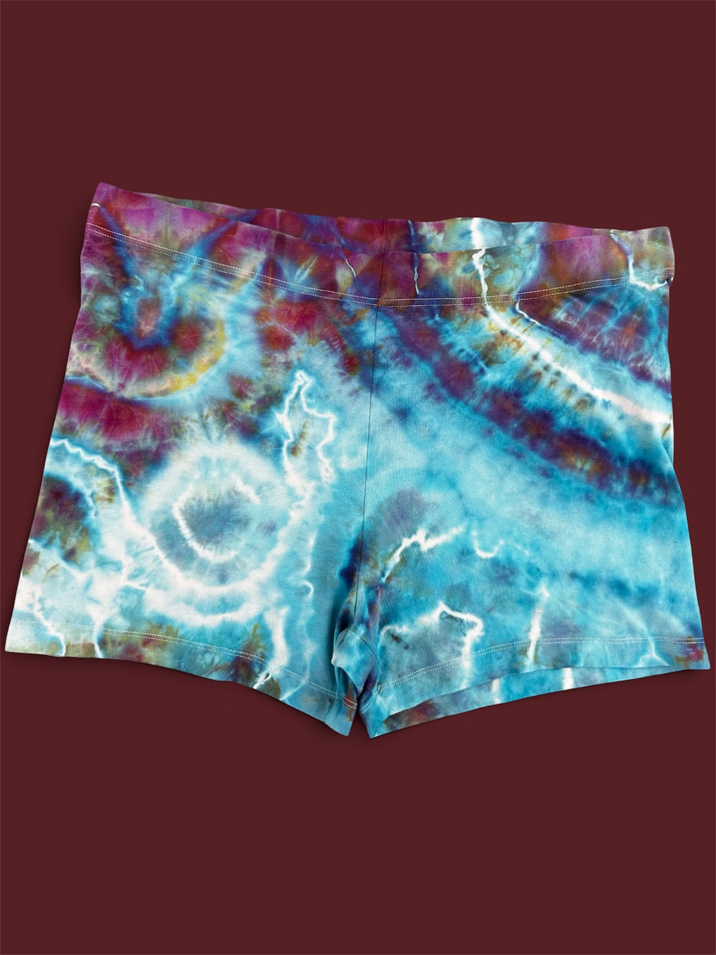3X Mermaid Current Biker Shorts