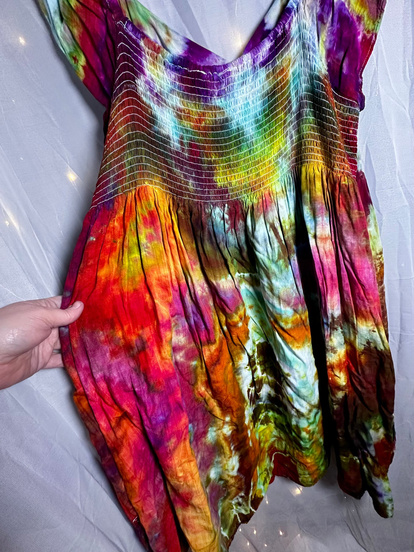 3X Firelight Meadow MIDI Dress