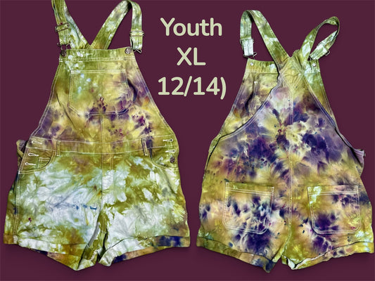 Youth XL Forest Floor Girl Shortall